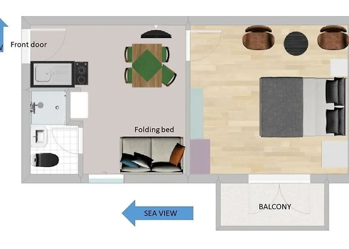 شقة Boba's House